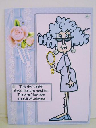 Stella and Her New Mirror Quick Card by Pam Stubley