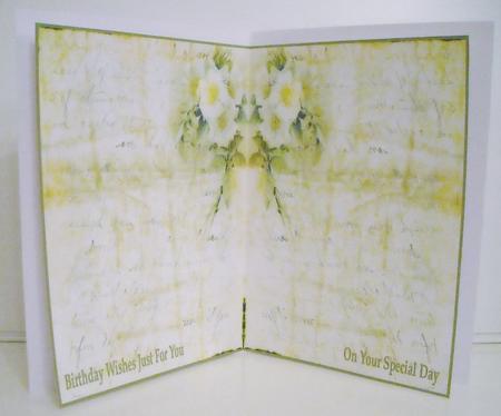 White Roses Insert by Pam Stubley