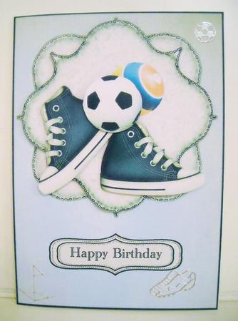 Birthday Boy Sneakers by Pam Stubley