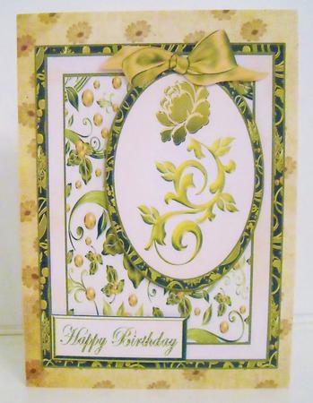 Gilded Autumn Quick Card by Pam Stubley