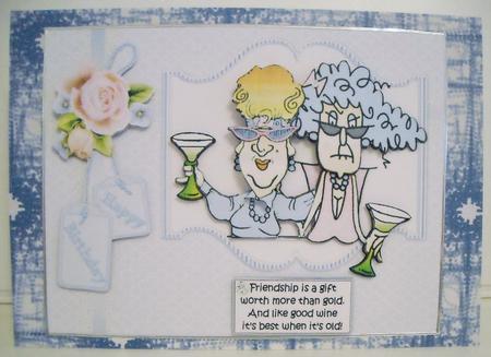 Stella and Edna Golden Friends by Pam Stubley