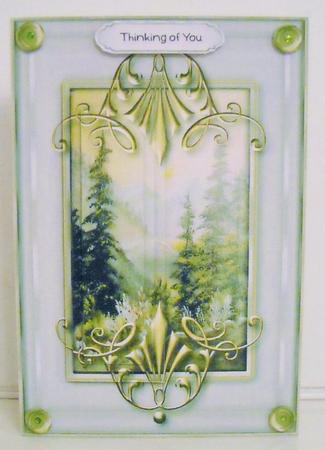 Mountain Vista Topper 2 by Pam Stubley