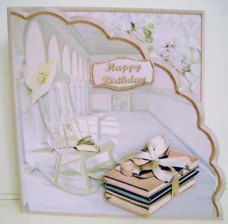 A Good Read - Shell Front Card Mini Kit by Pam Stubley