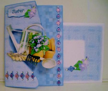 Open Front Card Kit - Gardener's Delight by Pam Stubley