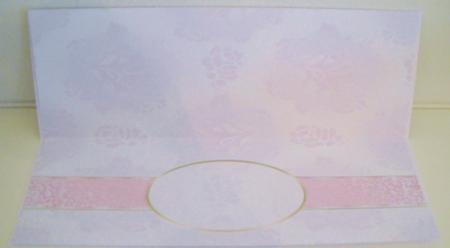 Christening Day Dl Ribbon Sash Girl Insert by Pam Stubley