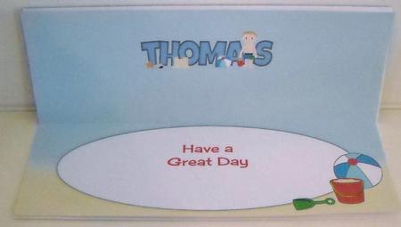 Beach Boy Thomas Large Dl Insert by Pam Stubley