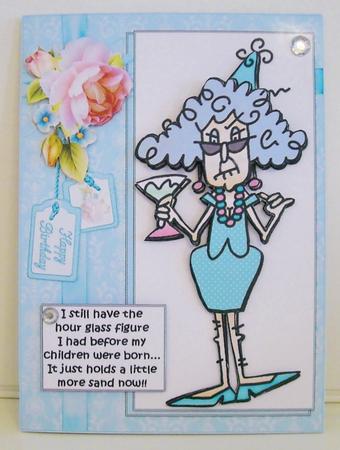 Stella and Her Hour Glass Figure by Pam Stubley