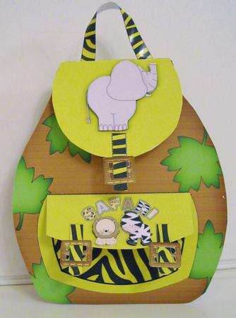 Jungle Rumble Backpack Card Kit by Pam Stubley