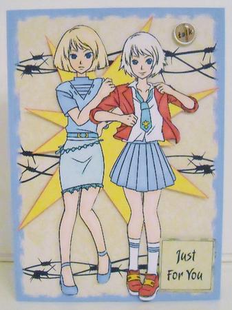 Manga Girls on Flash 5 by Pam Stubley