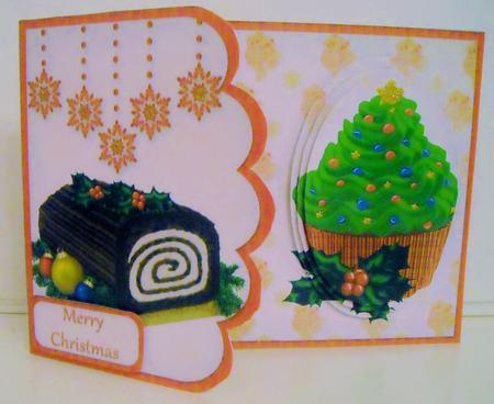 Christmas Treats 5x7 Side Fold Mini Kit by Pam Stubley
