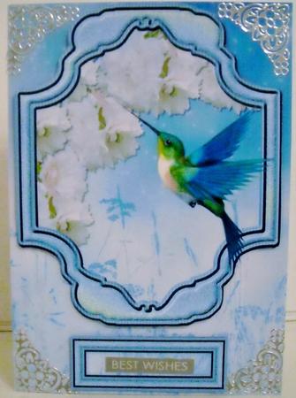 Humming in Blue by Pam Stubley