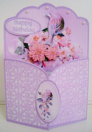 Bird in the Blossom Gatefold Mini Kit by Pam Stubley