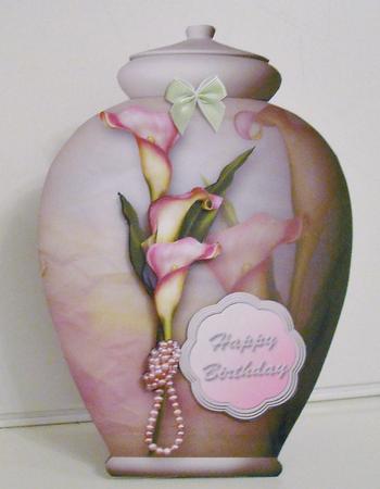 Pretty Pots Card Mini Kit - Calla Lilies by Pam Stubley