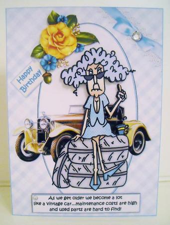 Stella Like a Vintage Car by Pam Stubley