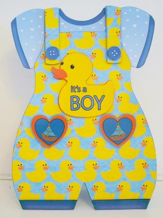 Baby Boy Romper by Pam Stubley