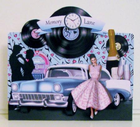 Oldies Celebration Topper by Pam Stubley