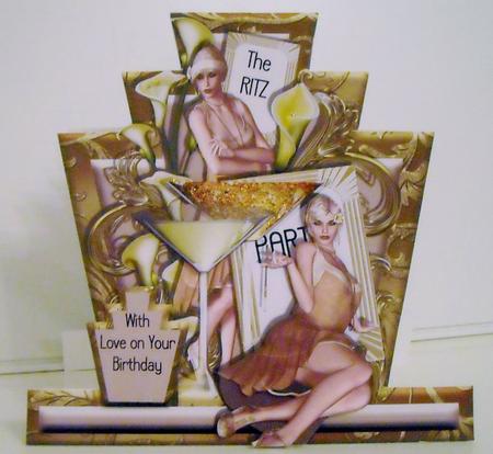 Deco Style Topper - Putting on the Ritz by Pam Stubley