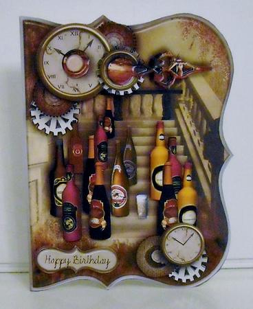 Party Time Male Card by Pam Stubley