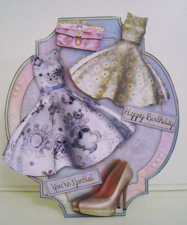 Dressing in Style Card Topper by Pam Stubley