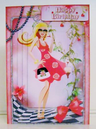Fashionista! in Red Pyramid Mini Kit by Pam Stubley