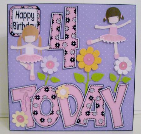 'any Age' with Ballerinas Mini Kit by Pam Stubley