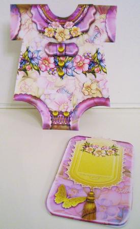 Colorful Silky Baby Romper by Pam Stubley