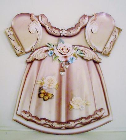Cream Girl Dress by Pam Stubley