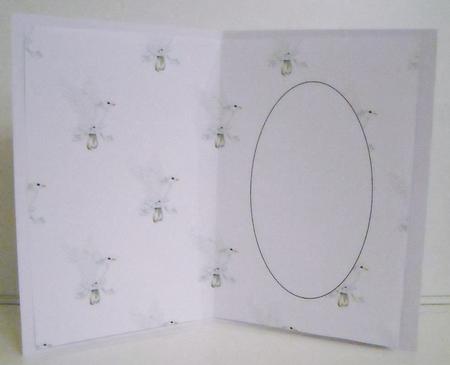 White Dove with Rings Insert by Pam Stubley
