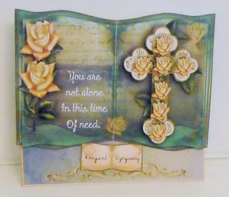 Sympathy Book Card Mini Kit by Pam Stubley