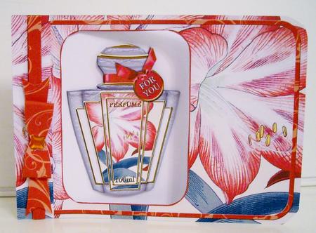 Lily Perfume 7x5inch Aperture Card Mini Kit by Pam Stubley