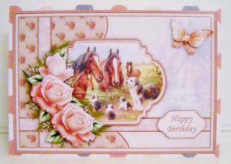 Meet the Family Card Topper & Decoupage by Pam Stubley