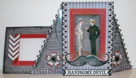 Pop Out Card Mr Wonderful by Pam Stubley
