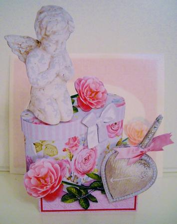 Flowers & Things Shaped Card Kit - Cherub Wishes by Pam Stubley