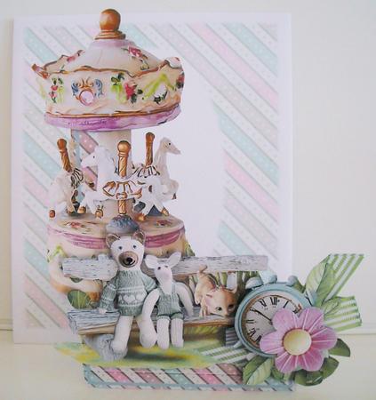 Flowers & Things Shaped Card Kit - in the Park by Pam Stubley