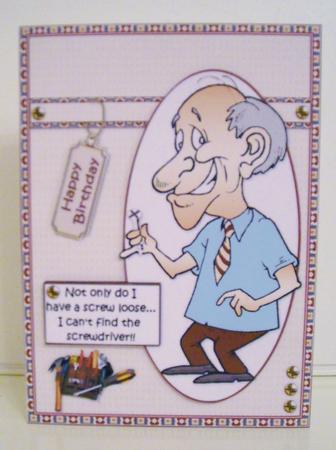 Bill Can't Find His Screwdriver Quick Card by Pam Stubley
