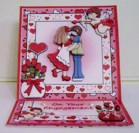 Young Love Large Easel Card Kit by Pam Stubley