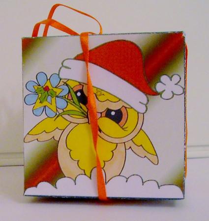 All in One Gift Box - Christmas Owls by Pam Stubley