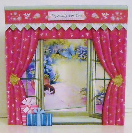 Patio View Window Aperture 8x8 Mini Kit by Pam Stubley