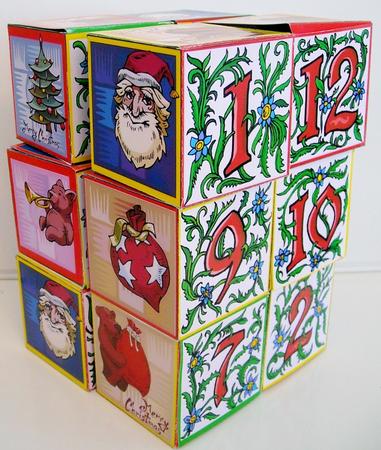 Bumper Kit - Advent Cubes - Days 1 - 12 by Pam Stubley