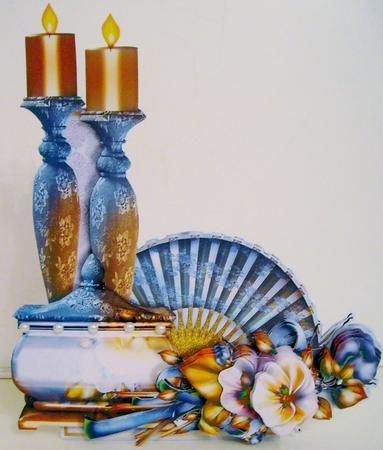 Flowers & Things Shaped Card Kit - Evening Soiree by Pam Stubley