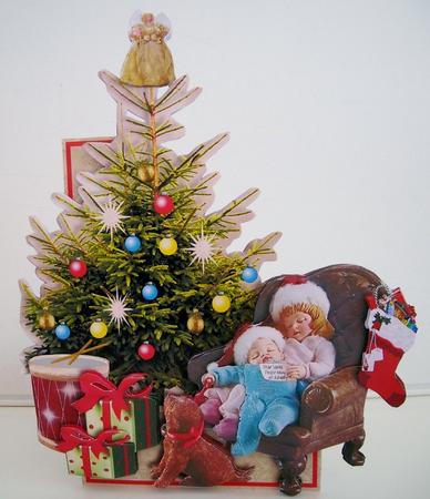 Flowers & Things Shaped Card Kit-dear Santa - a Puppy Please! by Pam Stubley