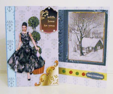 Art Deco Triple - Set of 12 Backing Papers by Pam Stubley