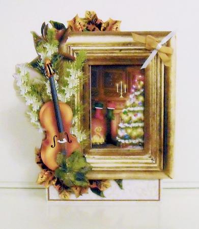 Flowers & Things Shaped Card Kit - Christmas Music by Pam Stubley