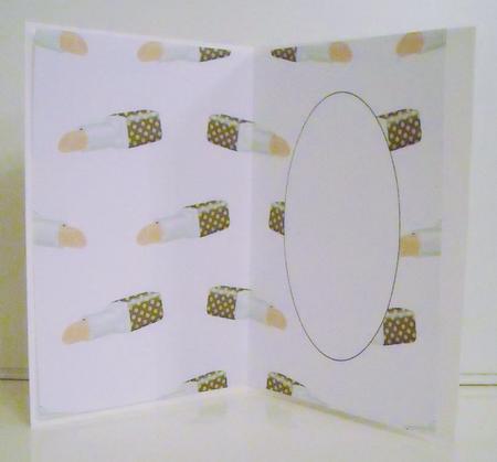 Lipstick Polka Dot Insert 2 by Pam Stubley