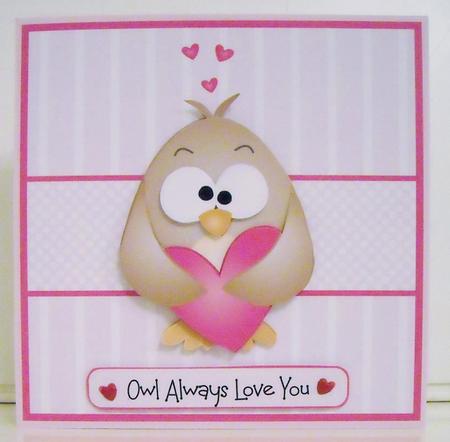 Owl Always Love You Anniversary/thinking of You Card by Pam Stubley