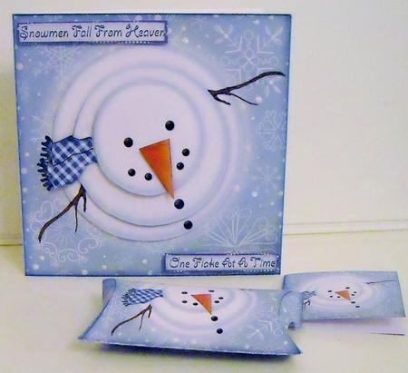 Snowmen Fall from Heaven One Flake at a Time by Pam Stubley