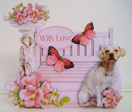 Shaped Card Mini-kit - Afternoon in the Park by Pam Stubley