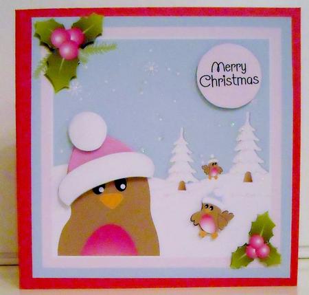 Robins Christmas Topper by Pam Stubley