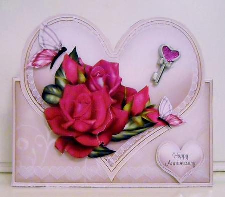 3D Beautiful Roses by Pam Stubley