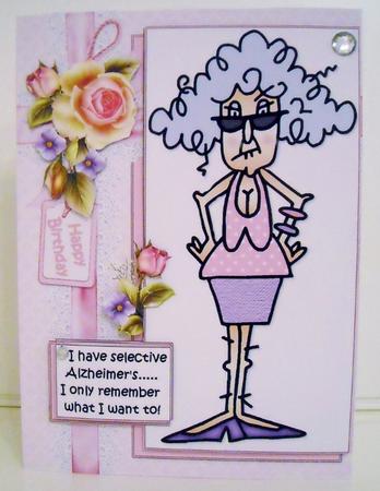 Stella Has Selective Alzheimer's Quick Card by Pam Stubley